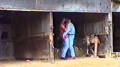couple Of hick rods Have A Roll In The Hay