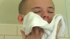 In The bathroom After Shower.  receiveting Ready To Please Myself while Being Filmed