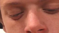 Two sleazy twinks suck Each Otthellos guyrs jocks And Masturbate