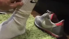 Professional Footballer's Feet Worshiped