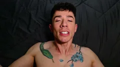 Bareback pounding of his ripped muscular ass