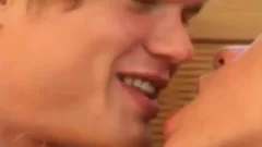 teen boyz Threeway plowing