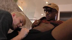 blonde twink gets banged Hard By A homosexual dark guy