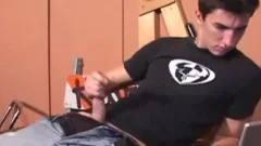 Lonely Male works out his dick For Web Program
