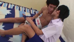 oriental twinks Golf And Net unprotected