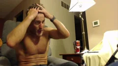 DILF Jerks Off On cam