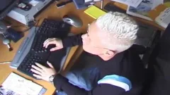 blonde man SOLO