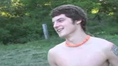 Log cabin trio gay sex porno movie