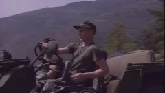 There painfully Militar homo Sir Pull Over The Jeep To fetch out Of Each Others asses