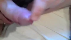 VERY lustful stroke, knob RING, shoot OVER MIRROR