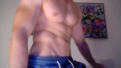 attractive darksome fresh gay guys jack off Ayden S Smokin Self Facial