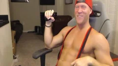 CG69 In A Singlet On webcam
