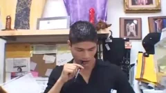 Latin mans In Tats fucking & cumming
