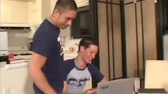 Young twink sucking cock porn