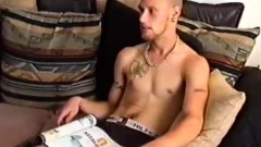 Straight lad Buzz sucks In My face hole