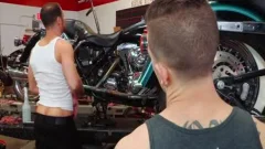 plowing Hard In The Workshop