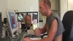 man slamed By 2 Latin Repair dudes