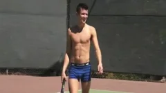 large jock teens Flip Flop With sex cream flow