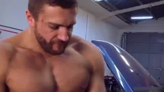 homo Sex In A Car Service. sweet non-professional man receives boned Hard