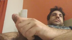 Jerking My Uncut small hairy penis