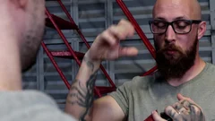 Family Creep: Young Jocks Get Rough and Raw at Shop