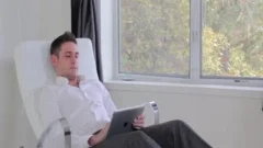 Blue Eyed man Chad bangs On Porn Casting try-out