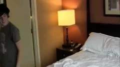 Two sleazy twinks have a enjoyment Each Other