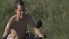 twinks,engulfing And fucking On Quadbike.