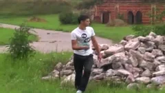 Milan Enjoys His wang Alone Outside