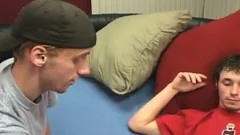 Two best friends sucking ramrod And jerking off