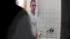 B*ys bathroom undressed Flip plow