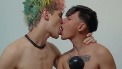 Bareback Sex with Rainbow Caruso and David Cameron