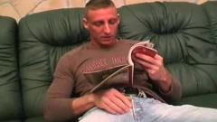 strong homosexual chaps sling thick dicks in muscle pooper
