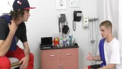Fooling Around In The Doctors Office dong engulfing And Checking My cum Load