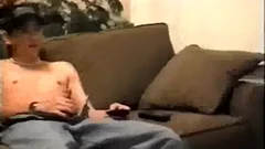 Very hawt skater wanking sex tape