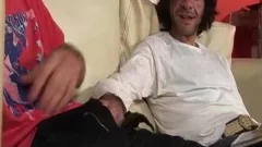 Eating twink sex cream