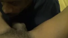 Amateur feels up to hard nailining