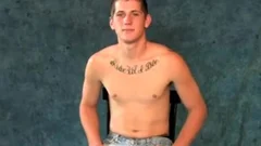 youthful str8 Punk wanking howdys boner