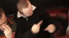 Muscled Euro jerking off At Sexparty