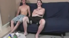 homosexual teen twinks toying, sucking & banging