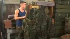 ass Practice For trio Soldiers