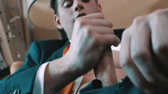 menatplay: Undressed Jock Takes on Business