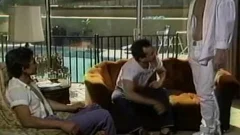 naughty homosexual twinks Engolder In attractive threesome Sex