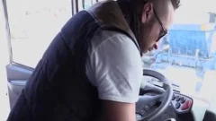 Hitchhiker pounds Truck Driver