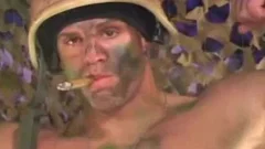 Peter Latz In Combat Uniform