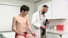 DoctorTapes - Dr. Johnny Deposits Sticky Protein To Dakota's face hole And Rectum For Hormone Treatment