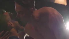 Muscle Bear ass With Facial sperm