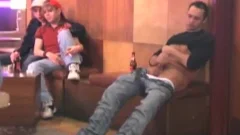 twinks plowing In Public Bar