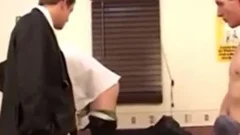 Hard slamming accompanied by twink