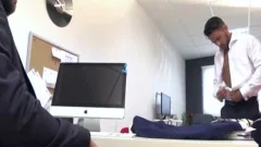 fascinating Glam studs With monstrous penises Flip Flop And ejaculation Onto Each Others Saving It Muscles
